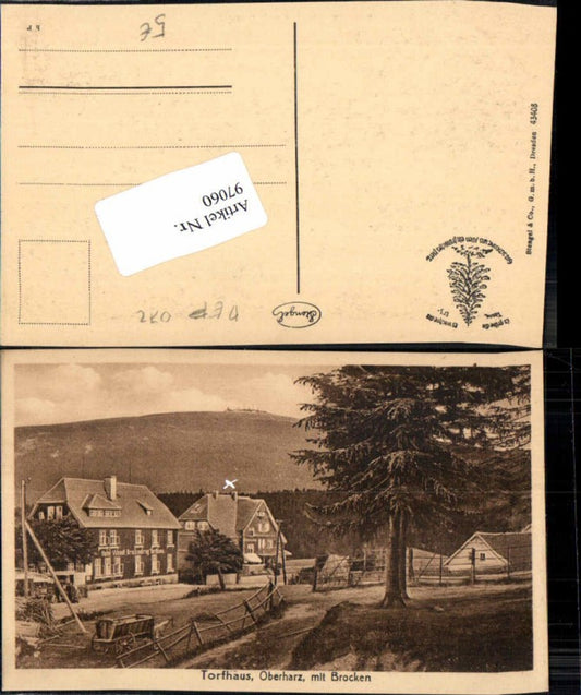 97060,Torfhaus Oberharz m. Brocken Altenau Harz