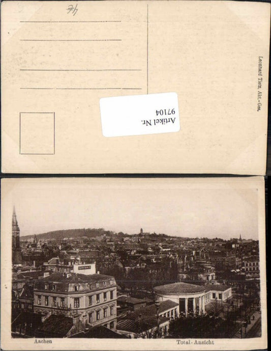 97104,Aachen Totale Häuseransicht