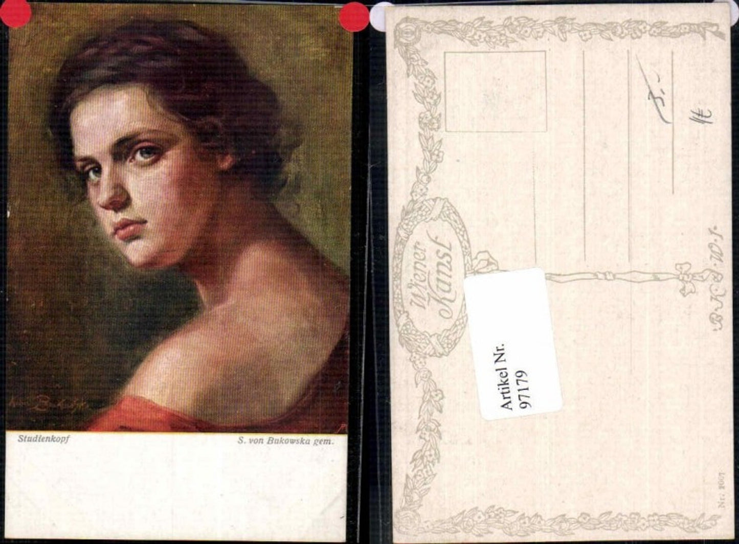97179,Bukowska  Studienkopf Frauen Portait B.K.W.I 2007