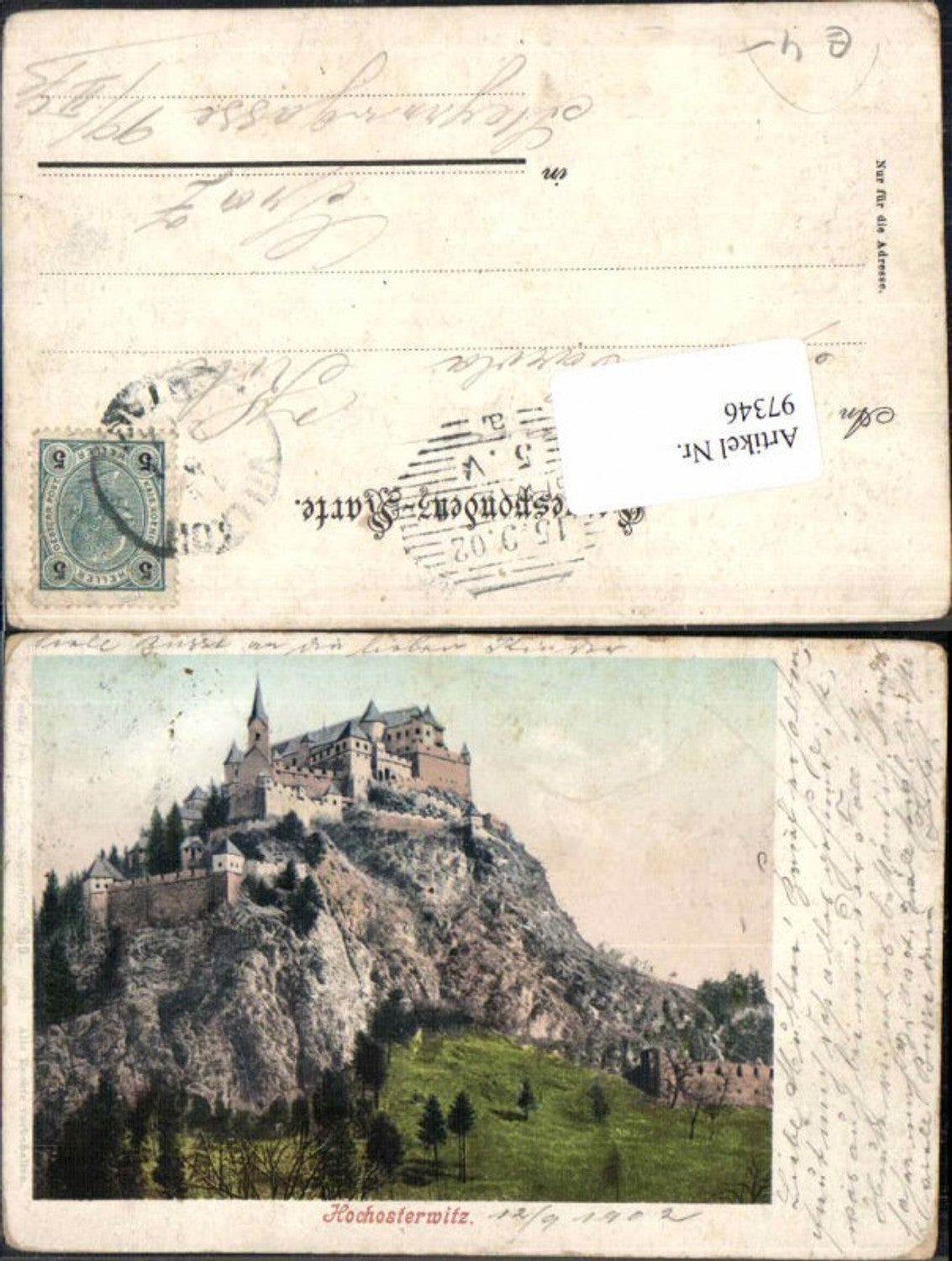 97346,Hochosterwitz bei St Veit a.d. Glan 1900