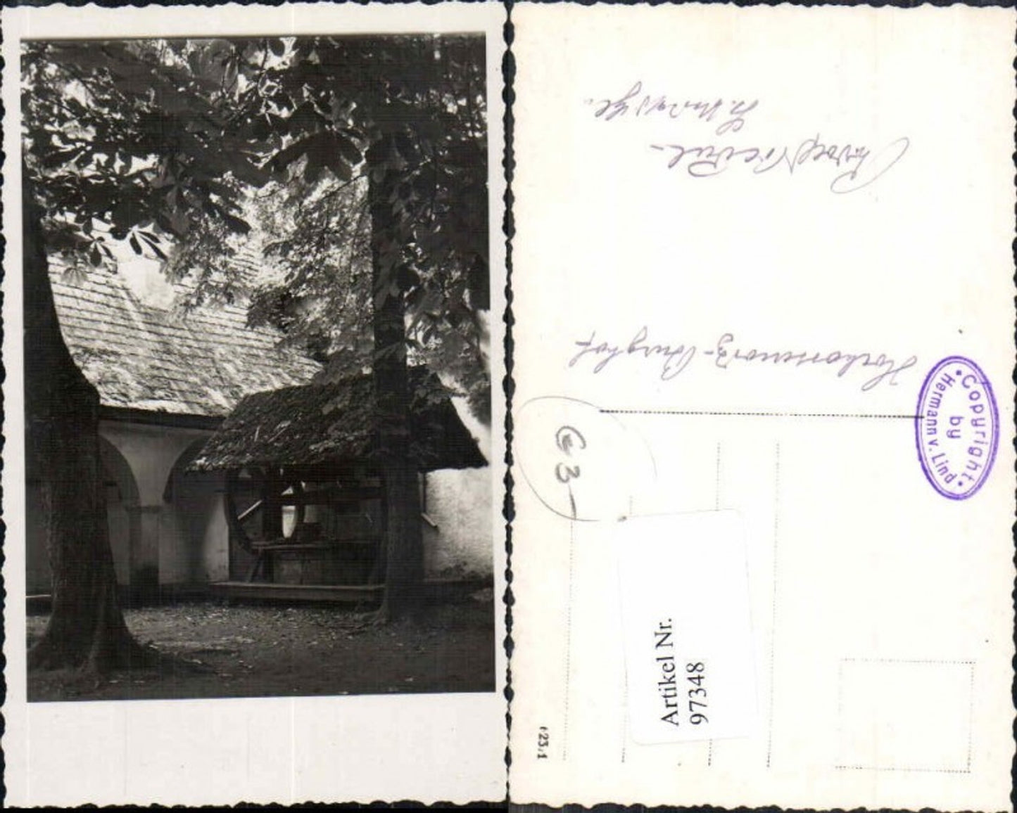 97348,Fotokarte Hochosterwitz Burghof St Veit a.d. Glan