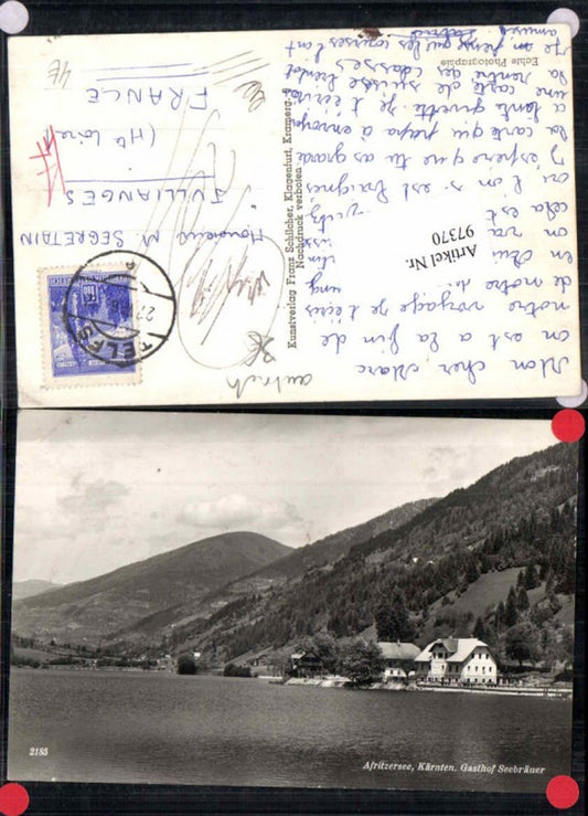 97370,Afritz am See Afritzersee Gasthaus Seebräuer Schilcher 2185