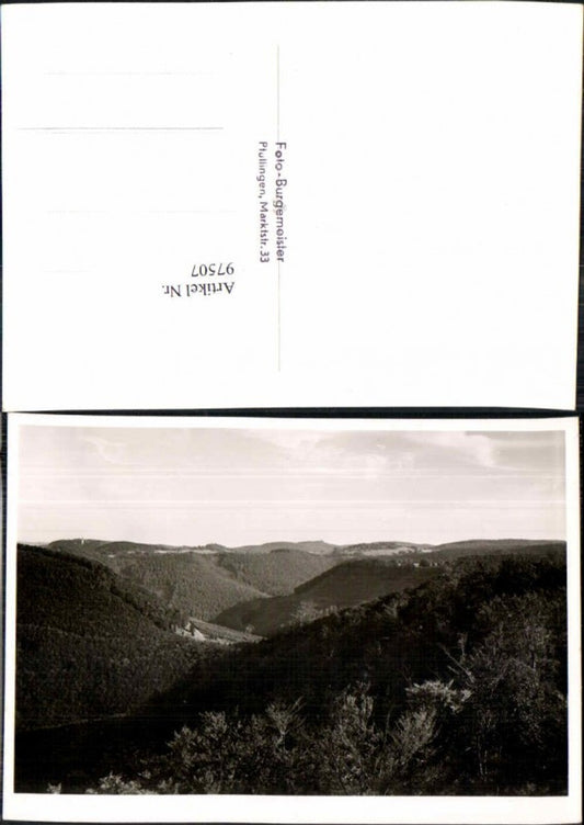 97507, View from Schönberg near Pfullingen