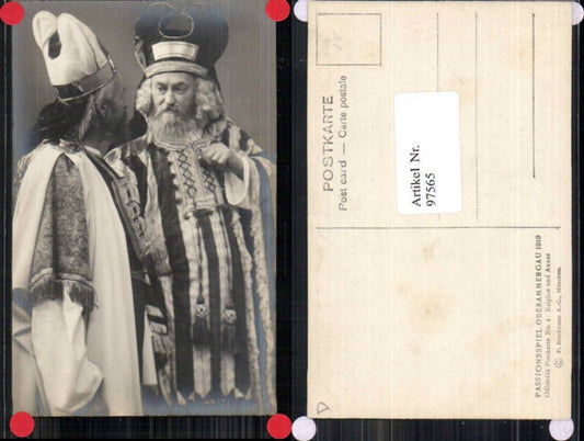 97565,Passionsspiel Oberammergau Off. Postkarte Nr 4