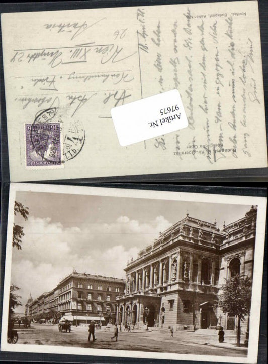 97675,Budapest Königl. Oper 1928