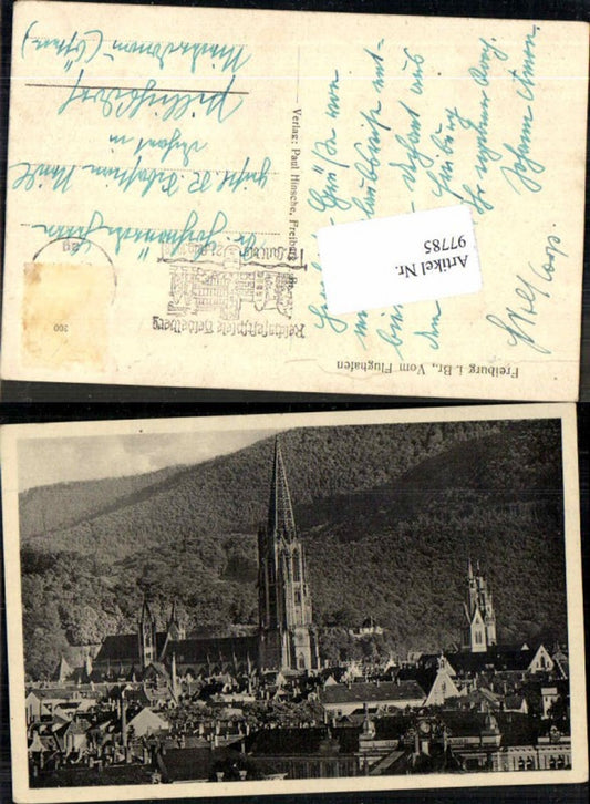 97785,Freiburg im Breisgau vom Flughafen aus