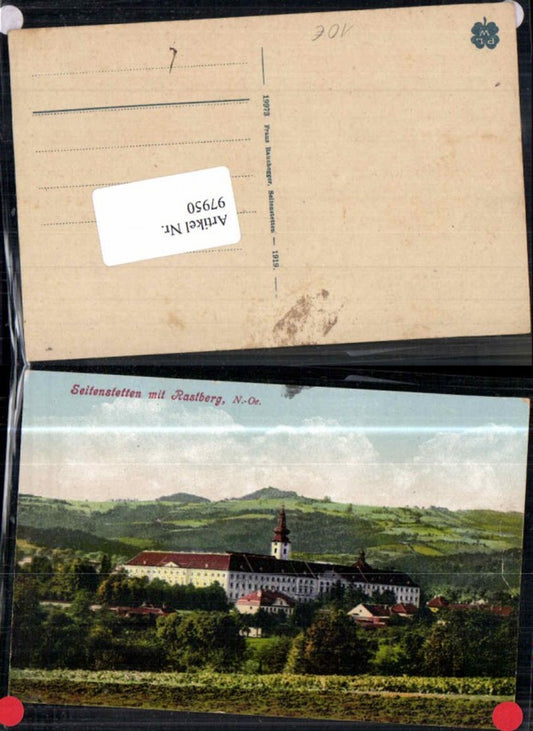 97950,Seitenstetten m. Rastberg 1919