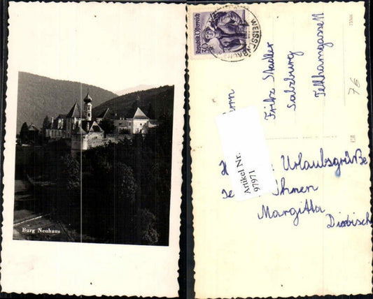 97971,FotoAK Burg Neuhaus bei Weissenbach a.d. Triesting