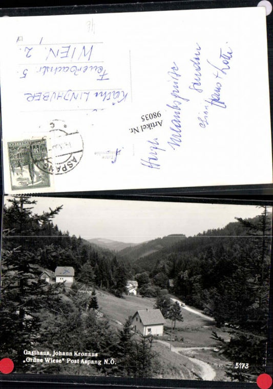 98035,Gasthaus Grüne Wiese in Aspang