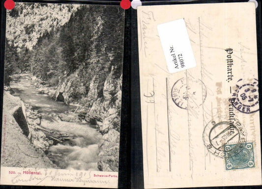 98072,Höllental Nasswald Hirschwang Schwarza Partie