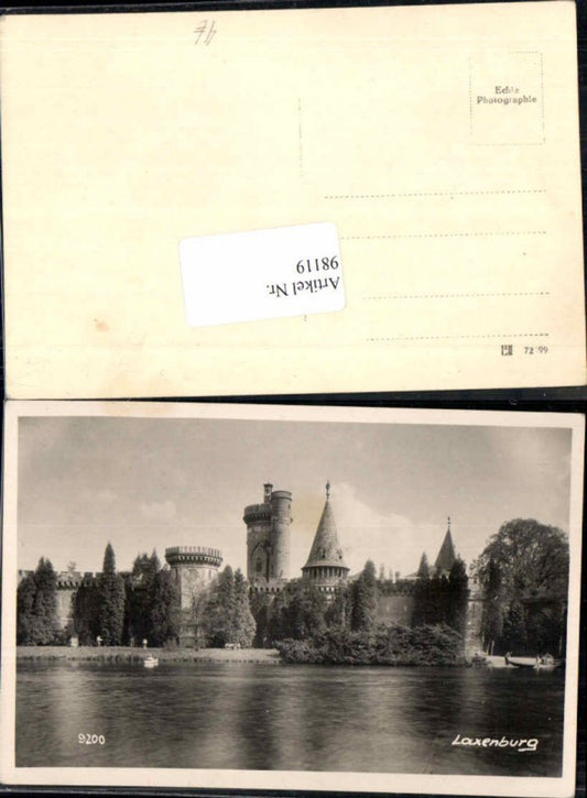 98119,Laxenburg Franzensburg bei Wien Fotokarte