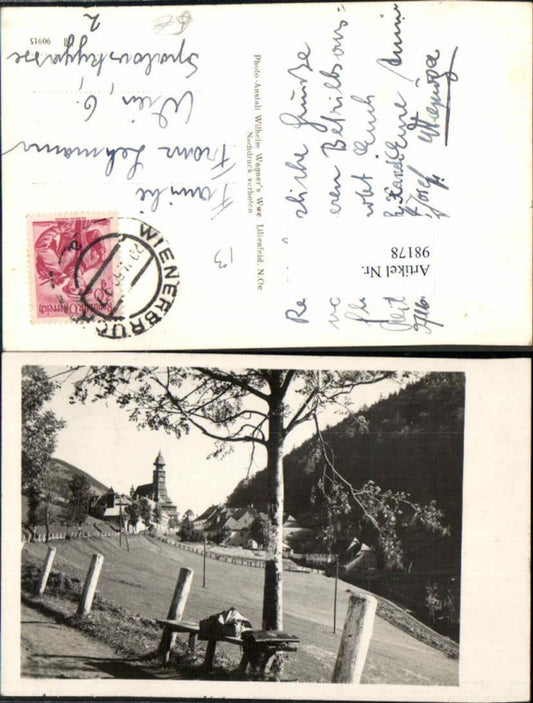 98178,Annaberg b. Wienerbruck Wegpartie Seltene Ansicht