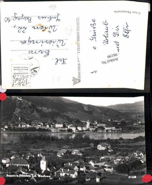 98199,Rossatz m. Dürnstein i.d. Wachau