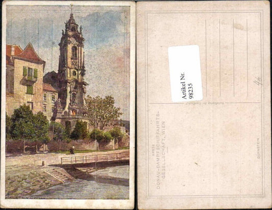 98235,Dürnstein a.d. Donau Wachau Rudolf Schmidt sig