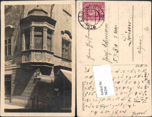 98294,Krems a.d. Donau Rathauserker Kilophot