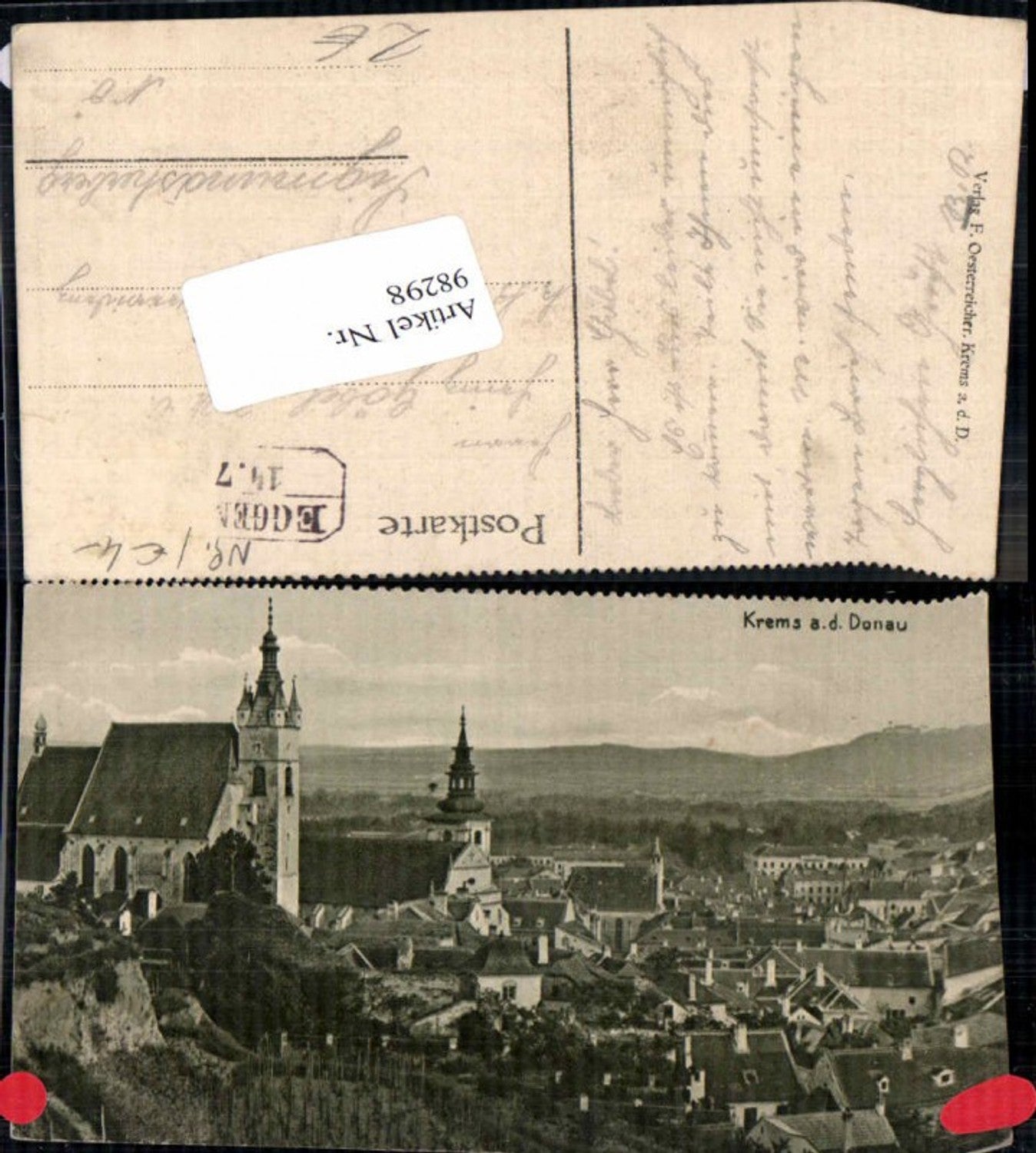 98298,Krems a.d. Donau Totale 1910