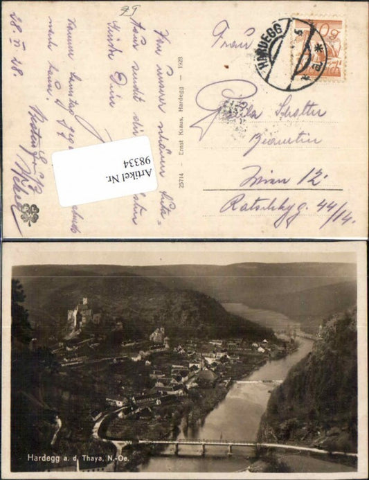 98334,Hardegg a.d. Thaya 1928
