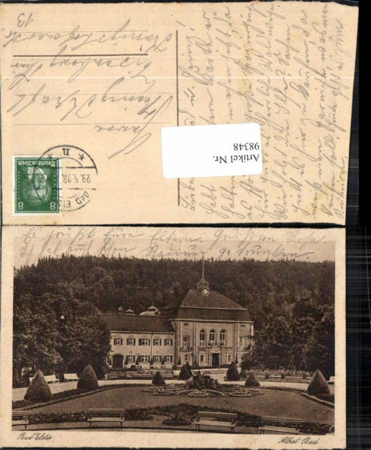 98348,Bad Elster Albert Bad 1920