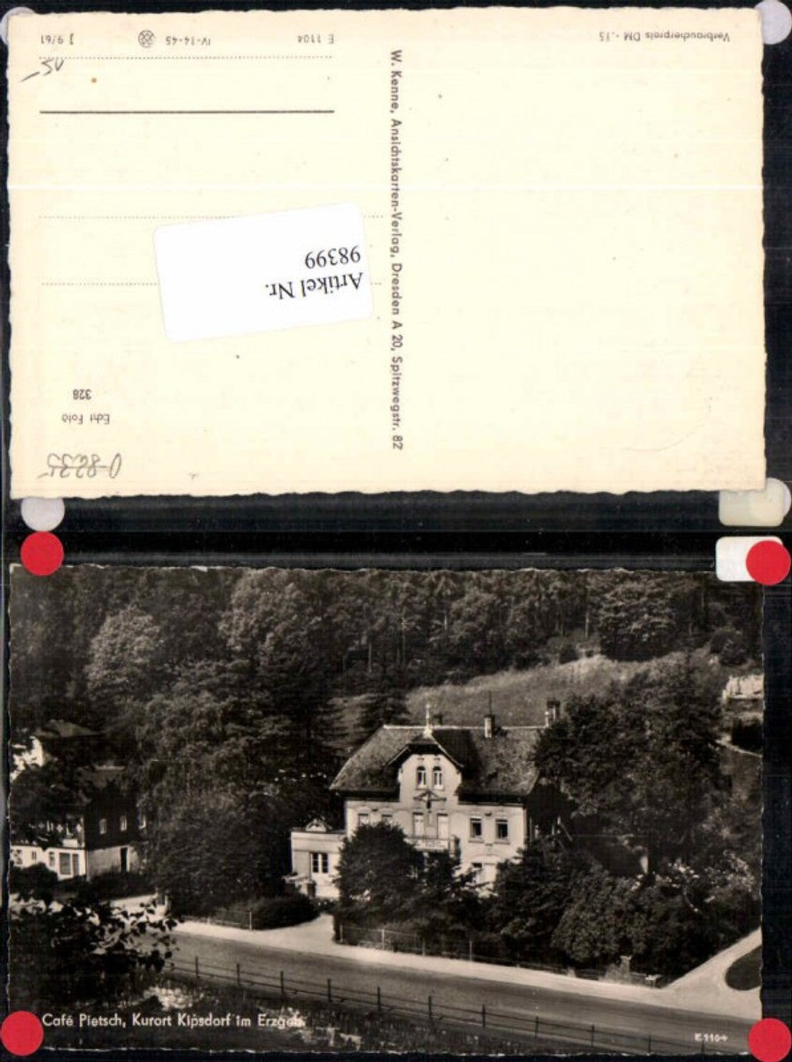 98399,Cafe Pietsch Kipsdorf Erzgebirge Altenberg