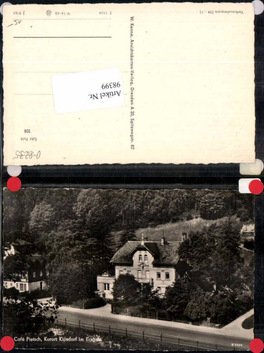 98399,Cafe Pietsch Kipsdorf Erzgebirge Altenberg