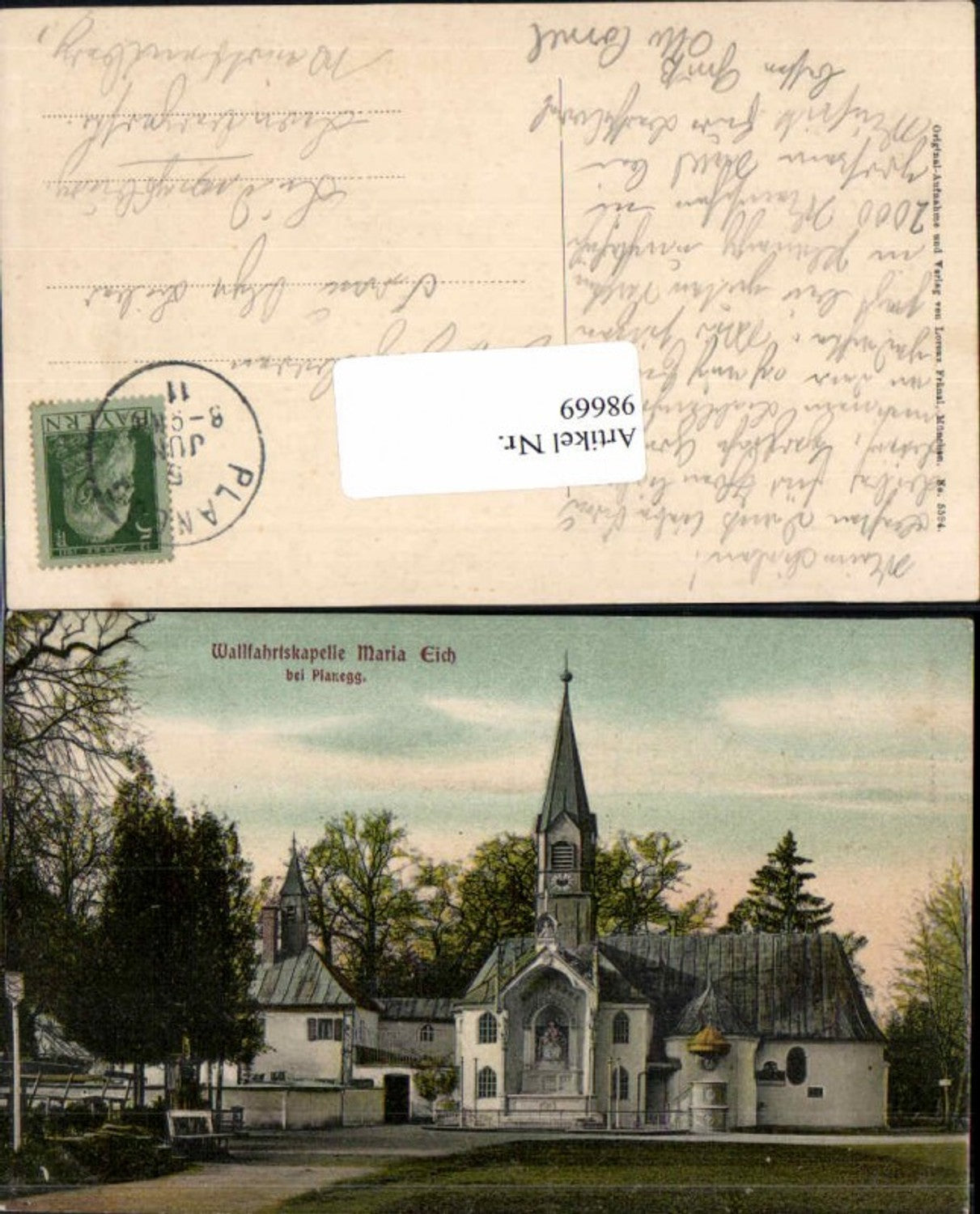 98669, pilgrimage church Maria Eich b. Planegg 1911