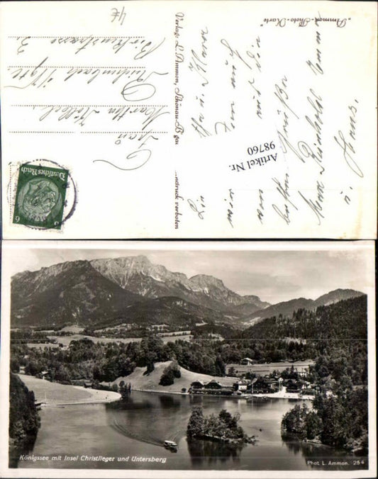 98760,Königsee Insel Christlieger Untersberg pub Ammon
