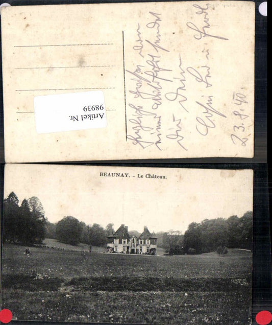 98939,Beaunay Schloss Marne Champagne Ardenne Epernay