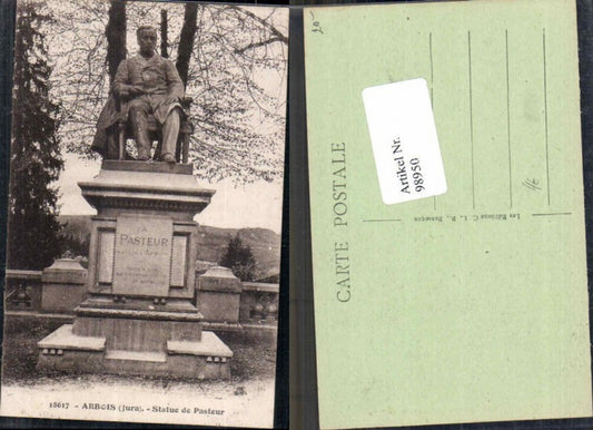 98950,Arbois Jura Statue de Pasteur