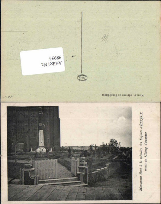 98955,Etreux Monument Champ Bonneur