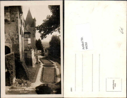 99381,Sommerfrische Maissau Schloss