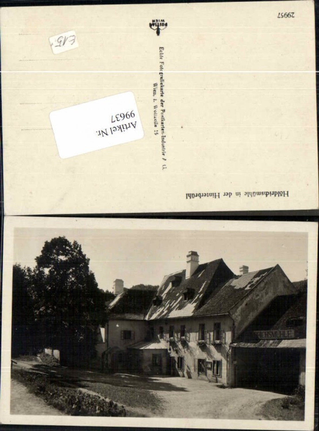 99637,Höldrichsmühle bei Mödling Wien