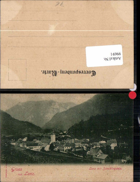 99691,Gruss aus Lunz am See Lunzersee 1900