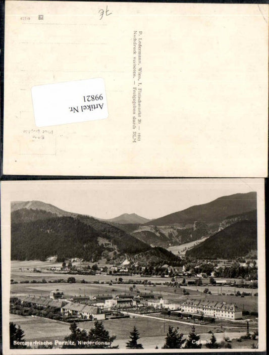 99821,Sommerfrische Pernitz Wohnhäuser 1941