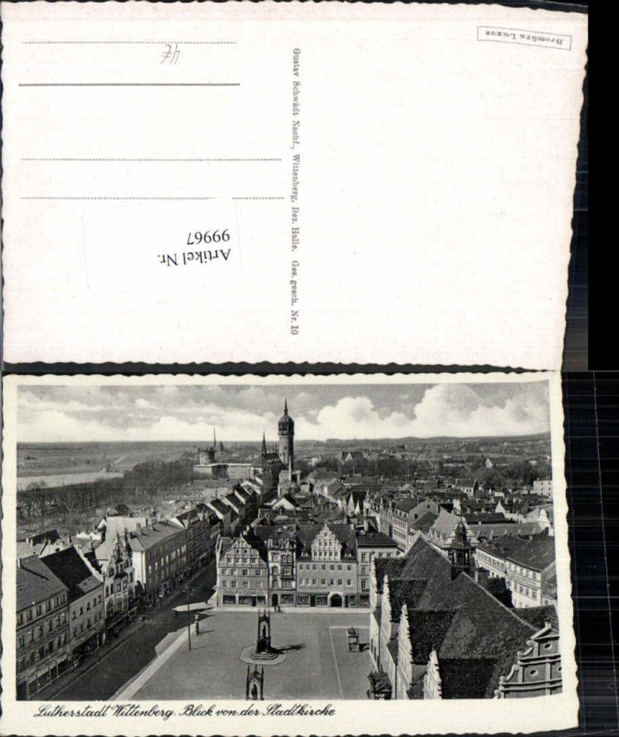 99967,Lutherstadt Wittenberg Marktplatz