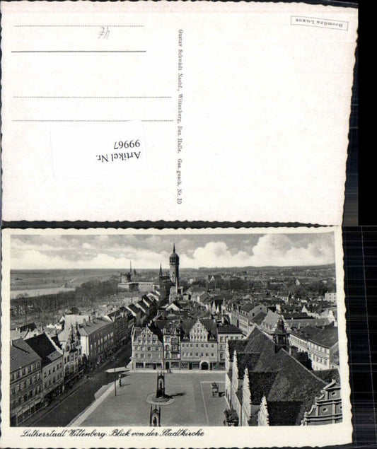 99967,Lutherstadt Wittenberg Marktplatz
