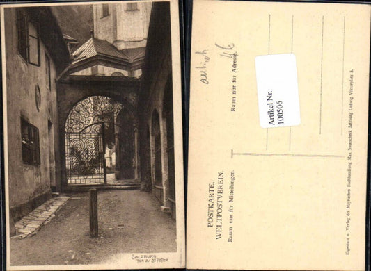 100506,Salzburg Tor zu St Peter