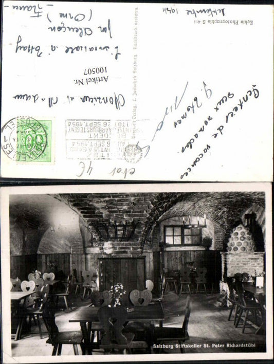 100507,Salzburg Stiftskeller Richardstübl Gasthaus