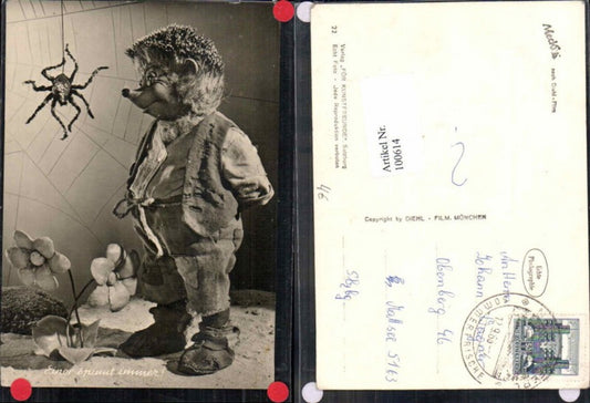 100614,Mecki Nr 22 Einer brummt immer Spinne Igel