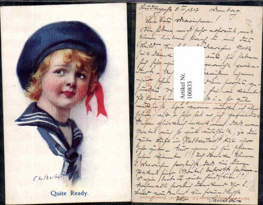 100833,C.W. Barber Matrose Kind Seemann pub Carlton 651