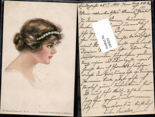 100835,Pearle Fidler Lemunyan Edwardian Girl Frau