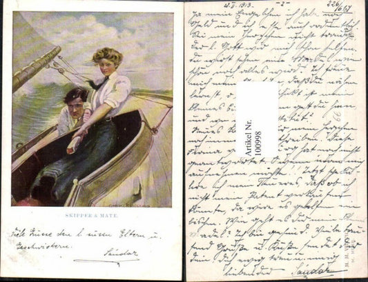 100998,M. Munk Vienne Clarence F. Underwood Skipper Mate