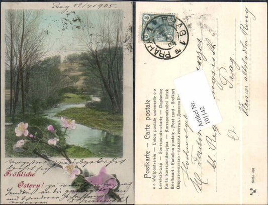 101142, Easter Flowers Forest 1905