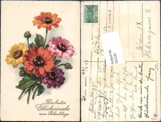 101242, Meissner &amp; Buch 2978 Flowers