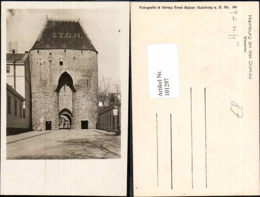 101297,Hainburg a.d. Donau Wiener Tor Fotokarte