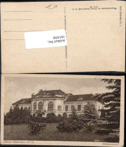 101450,Schloss Eckartsau Vorderansicht