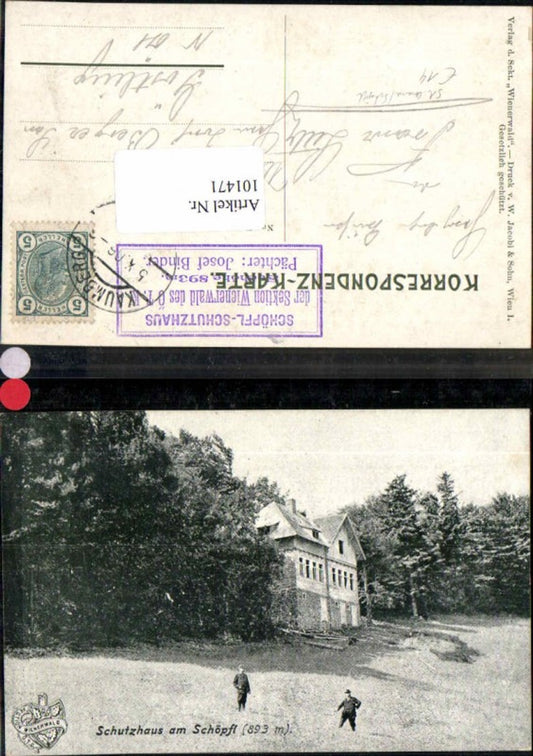 101471,Schutzhaus am Schöpfl b. St Corona am Schöpfl Kaumberg