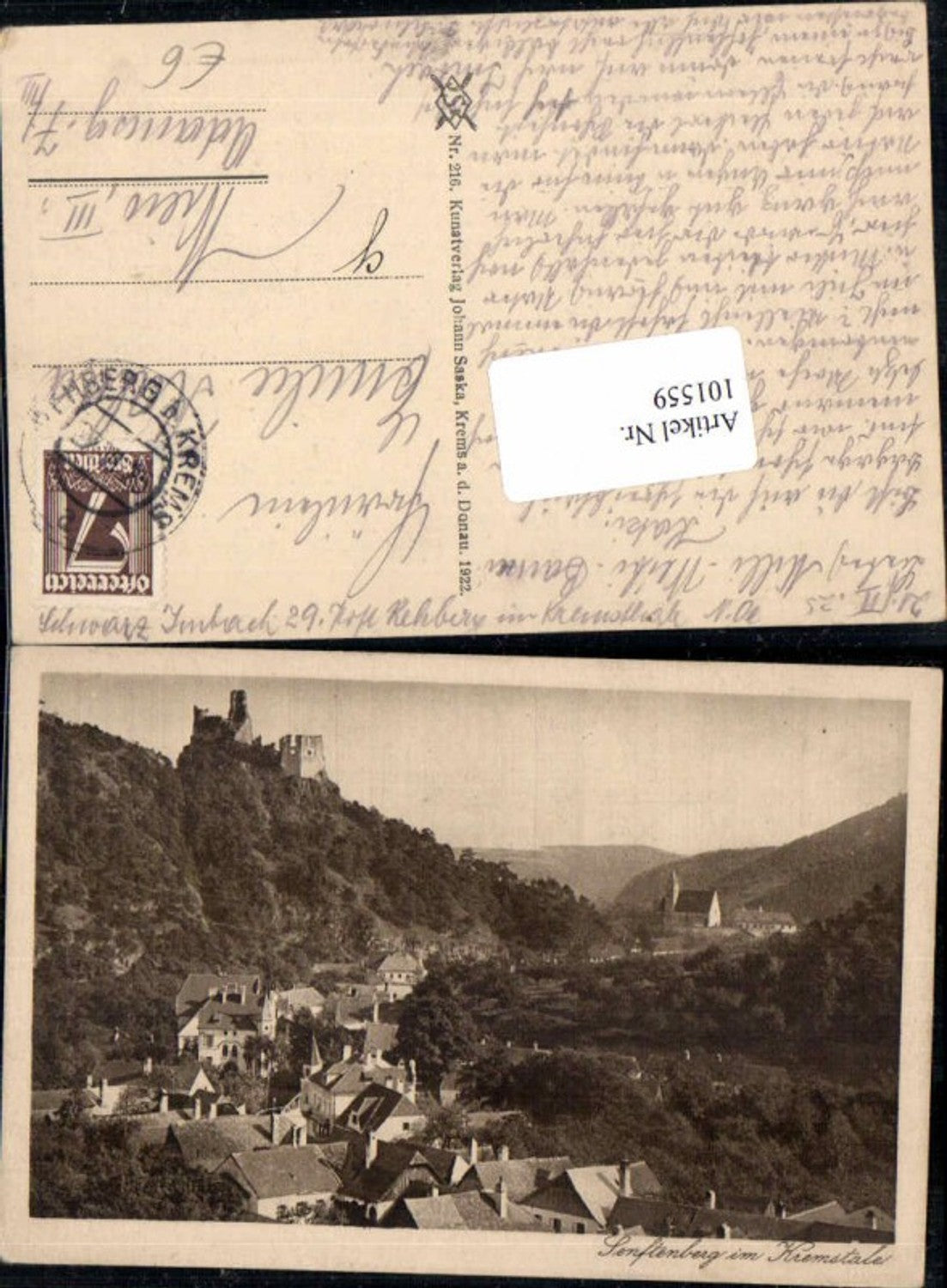 101559,Senftenberg im Kremstal bei Krems