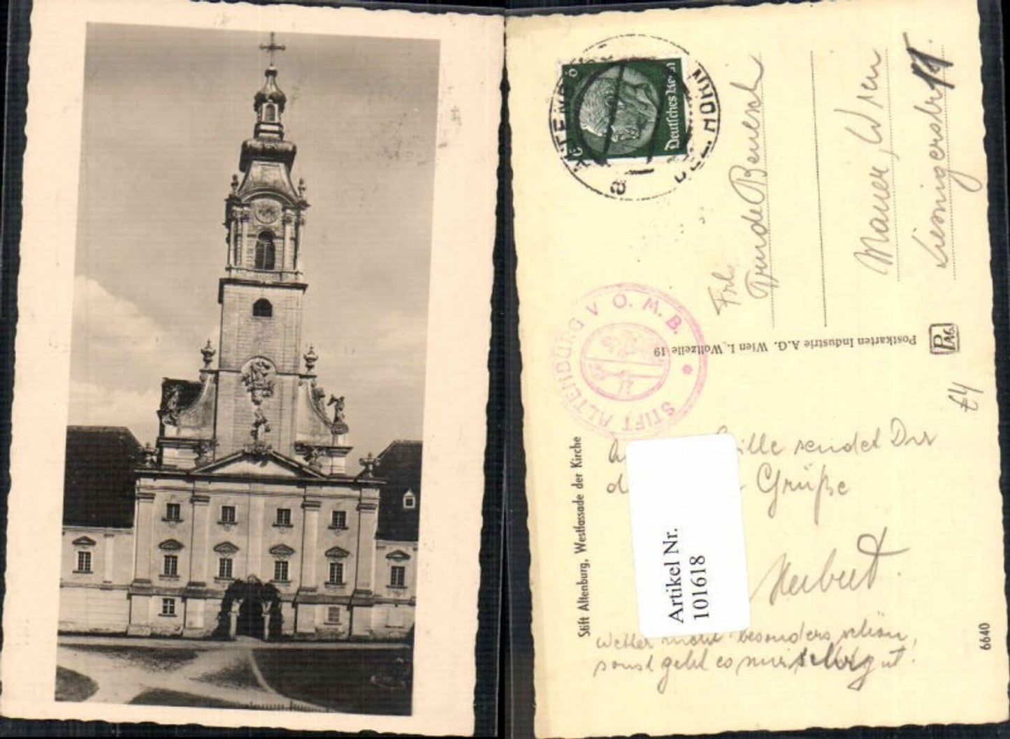 101618,FotoAK Altenburg bei Horn Kirche