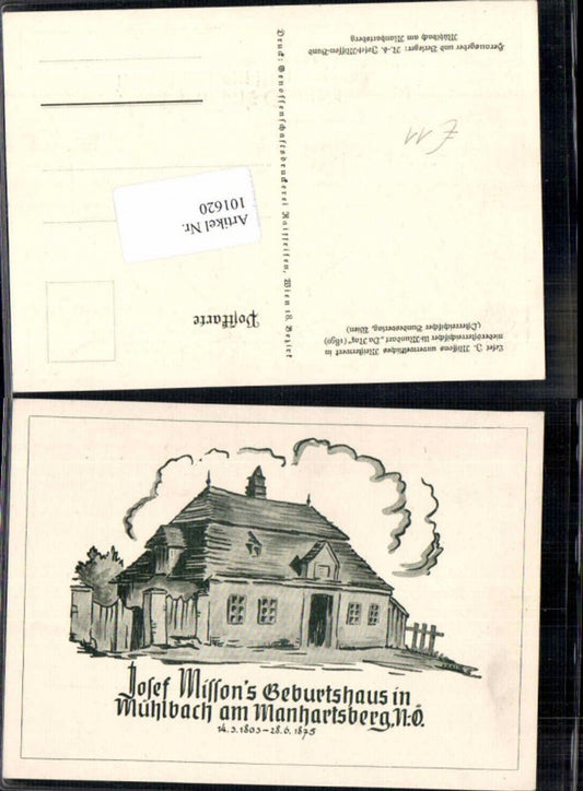 101620,Mühlbach am Manhartsberg Geburtshaus Mission