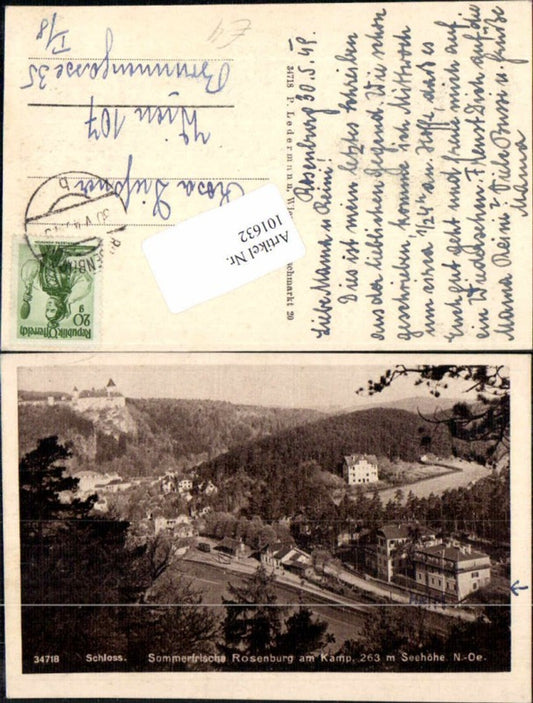 101632,Rosenburg am Kamp m. Bahnhof